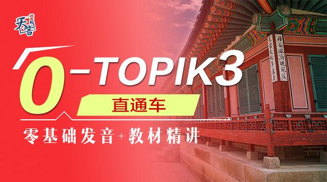 0~TOPIK3 直通车